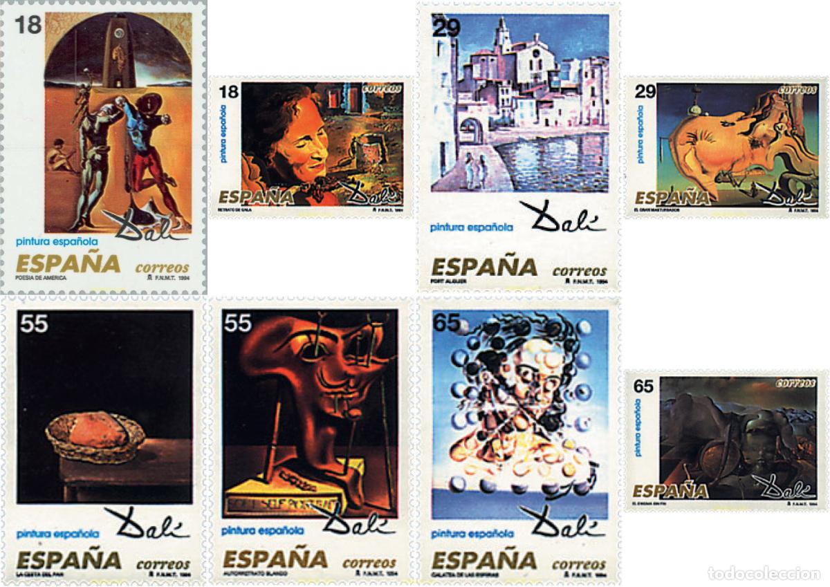 Timbres: 85654 MNH ESPA&Ntilde;A 1994 PINTURA ESPA&Ntilde;OLA. SALVADOR DALI