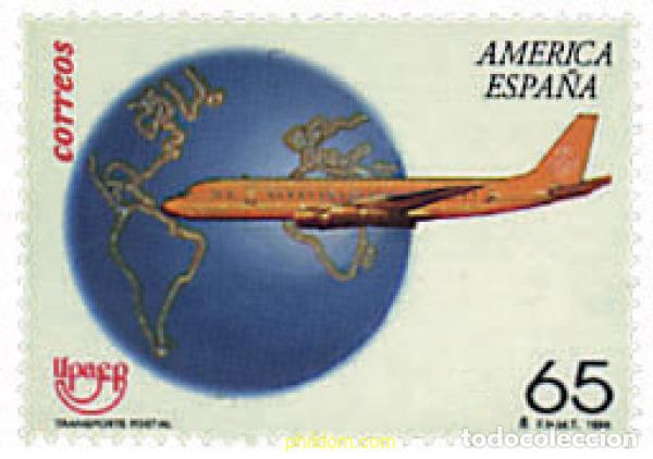 Timbres: 85463 MNH ESPA&Ntilde;A 1994 AMERICA-UPAEP 1994 - TRANSPORTES POSTALES