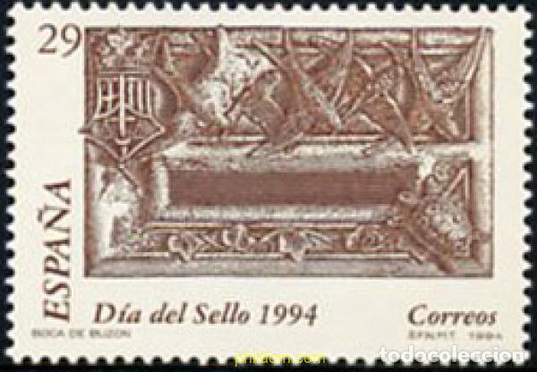 Timbres: 117494 MNH ESPA&Ntilde;A 1994 DIA DEL SELLO