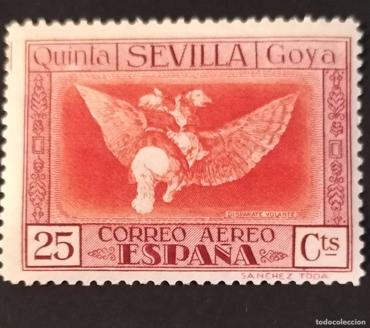 Sellos: Edifil 522 MNH SIN FIJASELLOS Quinta de Goya en la Exposicion de Sevilla Espa&ntilde;a 1930