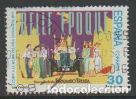 Sellos: EDIFIL 3336, CINE ESPA&Ntilde;OL: BELLE EPOQUE, PREMIO OSCAR, USADO