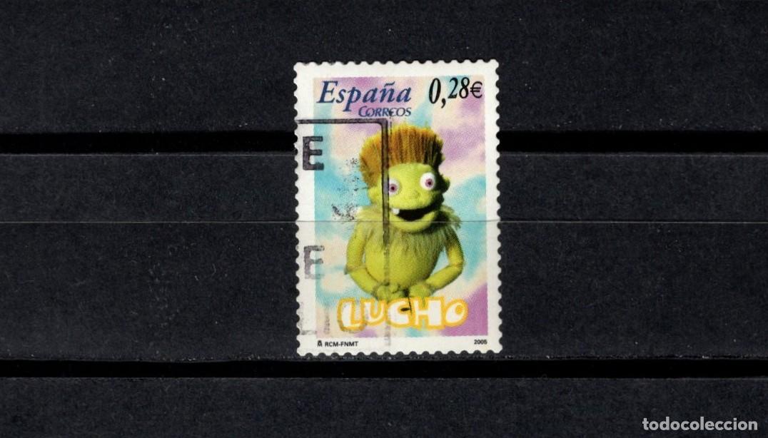 Sellos: Sello usado. Para los Ni&ntilde;os. Lucho. 16 de Septiembre de 2005. Edifil 4177.