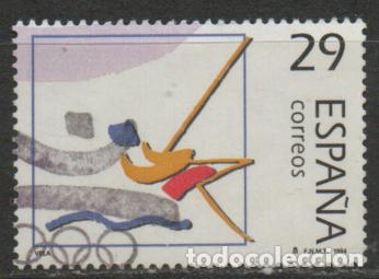 Sellos: EDIFIL N&ordm; 3334, VELA, OLIMPICOS DE ORO, USADO