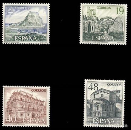 Francobolli: Espa&ntilde;a 1987 Edifil 2900/3 Sellos ** Turismo Pe&ntilde;on Ifach Alicante, Sta. M&ordf; Ozo Pontevedra, So&ntilde;anes