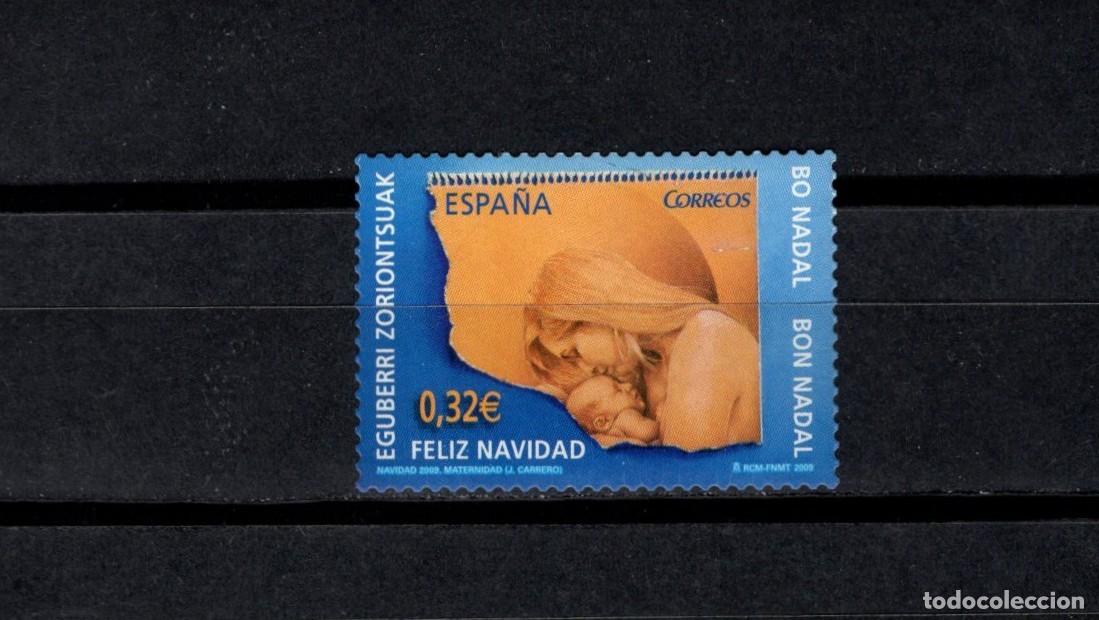 Sellos: Sello usado. Navidad. Maternidad. 31 de Octubre de 2009. Edifil 4520.