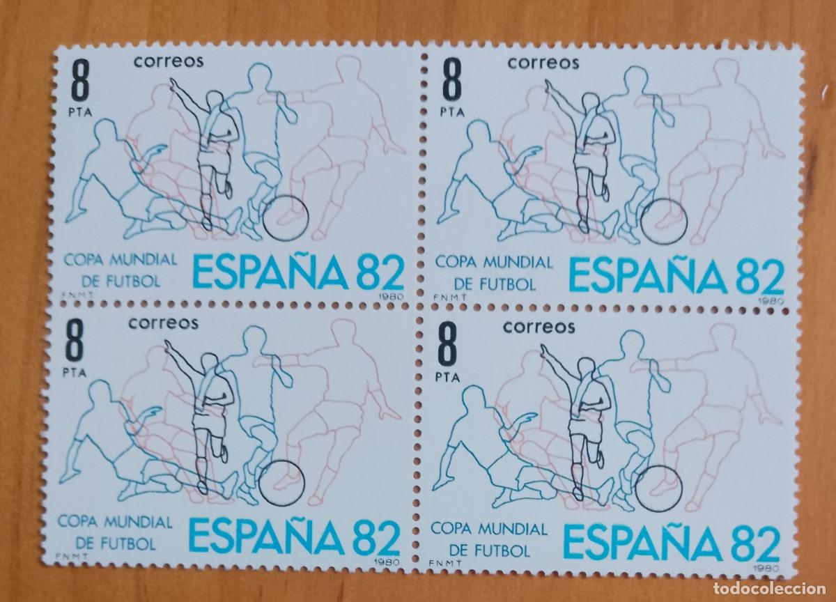 Sellos: ESPA&Ntilde;A - V/F 8 PTA - TIRA NUEVA - A&Ntilde;O 1980 - EDIFIL 2570 - COPA MUNDIAL DE FUTBOL, ESPA&Ntilde;A 82