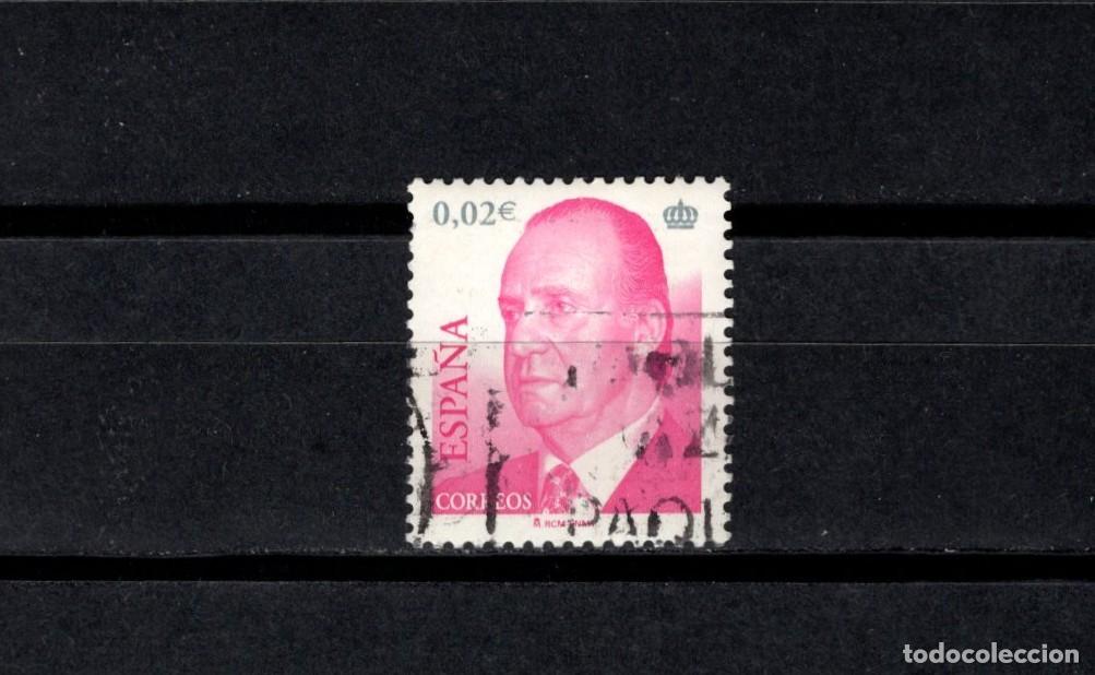 Sellos: Sello usado. Serie B&aacute;sica Rey Juan Carlos. Sello de 0.02 euros. 2 de Enero de 2008. Edifil 4361.