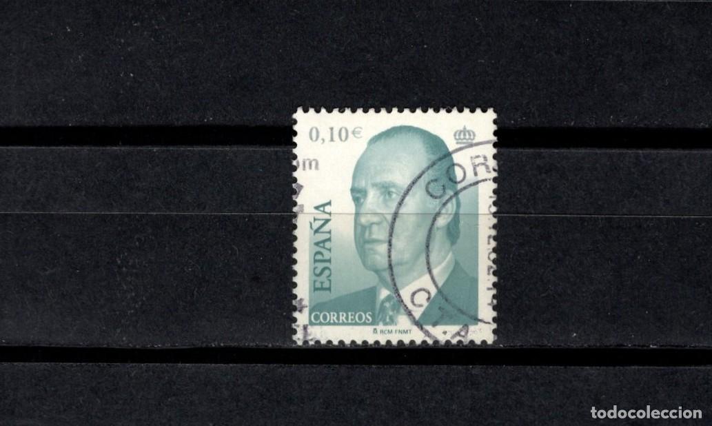 Stamps: Sello usado. Serie B&aacute;sica Rey Juan Carlos. Sello de 0.10 euros. 2 de Enero de 2008. Edifil 4363.