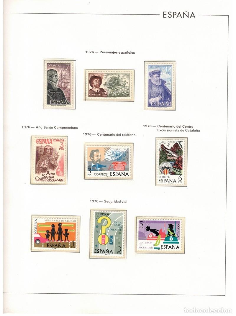 Sellos: ESPA&Ntilde;A. A&Ntilde;O 1976 / 1983 COLECCI&Oacute;N COMPLETA DE SELLOS NUEVOS.