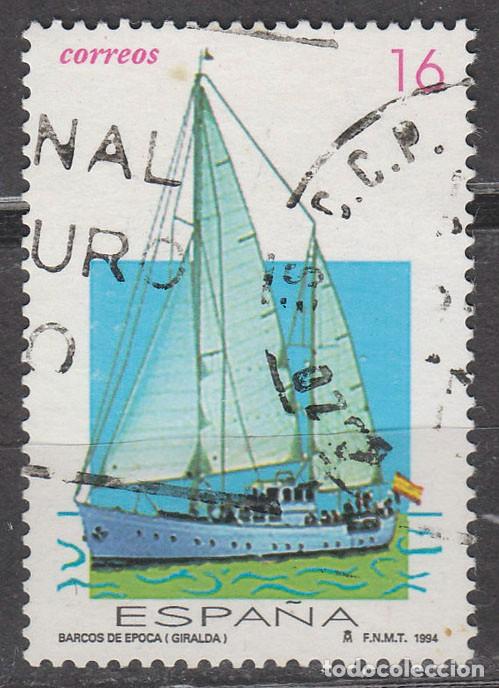 Sellos: EDIFIL 3314, BARCOS DE EPOCA: EL GIRALDA, USADO