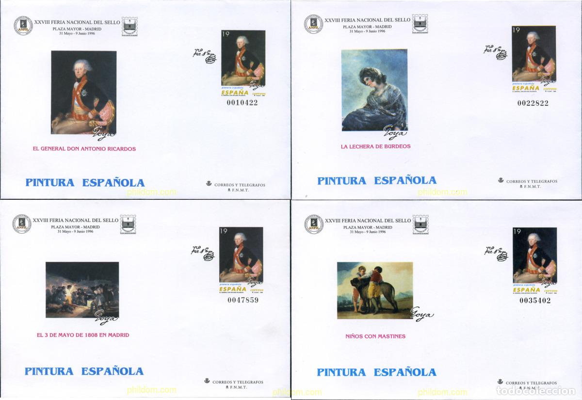 Sellos: 343521 MNH ESPA&Ntilde;A 1996 250 ANIVERSARIO DEL NACIMIENTO DE GOYA