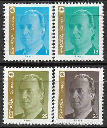 Timbres: EDIFIL N&ordm; 3305/8, EL REY DON JUAN CARLOS I, USADO, SERIE COMPLETA