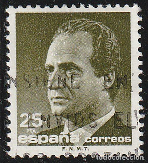 Sellos: Espa&ntilde;a 1990 Edifil 3096 Sello &ordm; Personajes Retrato Rey Juan Carlos I Efigie del Rey Michel 2972