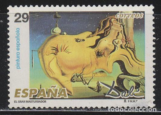 Sellos: EDIFIL 3292, DALI, AUTORRETRATO BLANDO VON BACON FRITO, NUEVO **
