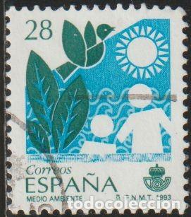 Sellos: Espa&ntilde;a 1993 Edifil 3238 Sello &ordm; Servicios P&uacute;blicos Medio Ambiente Michel 3097 Yvert 2832 Spain Stamp