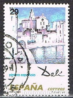 Sellos: EDIFIL 3291, DALI, PORT ALGER, USADO