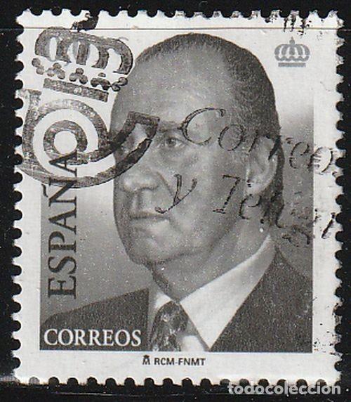 Stamps: Espa&ntilde;a 2002 Edifil 3857 Sello &ordm; Personajes Rey Juan Carlos I Efigie Michel 3704 Yvert 3424 Spain