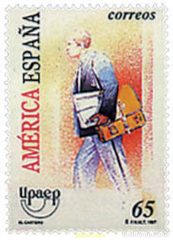 Sellos: 83260 MNH ESPA&Ntilde;A 1997 AMERICA-UPAEP 1997 - EL CARTERO