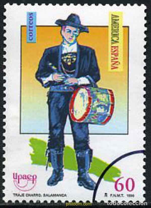 Sellos: 7243 MNH ESPA&Ntilde;A 1996 AMERICA-UPAEP 1996 - TRAJES REGIONALES