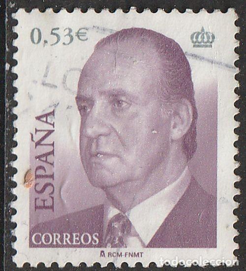 Sellos: Espa&ntilde;a 2005 Edifil 4145 Sello &ordm; Personajes Rey Juan Carlos I Efigie Michel 4020 Yvert 3723 Spain