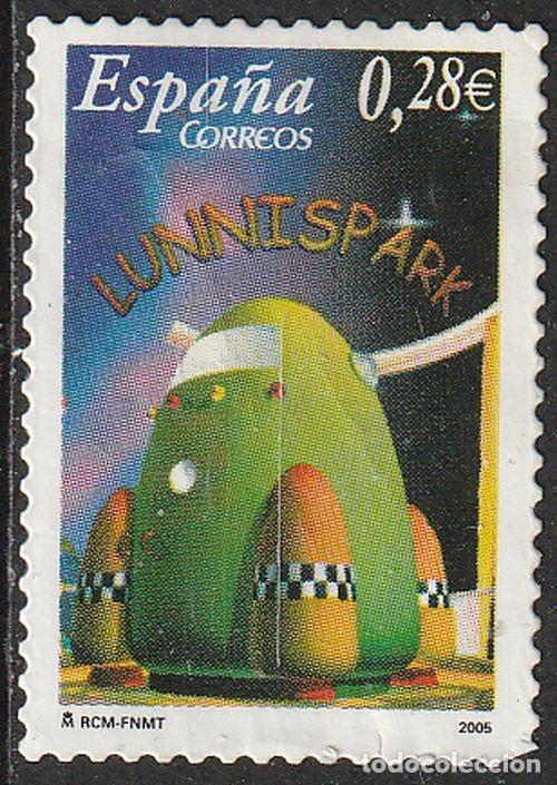 Sellos: Espa&ntilde;a 2005 Edifil 4180 Sello &ordm; Comic Los Lunnis Lupita Dibujos Animados Lunnispark Michel 4065
