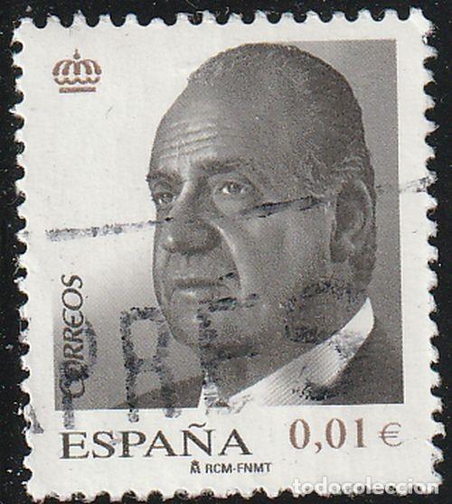 Sellos: Espa&ntilde;a 2008 Edifil 4360 Sello &ordm; D. Juan Carlos I Efigie del Rey Michel 4279 Yvert 3984 Spain Stamps