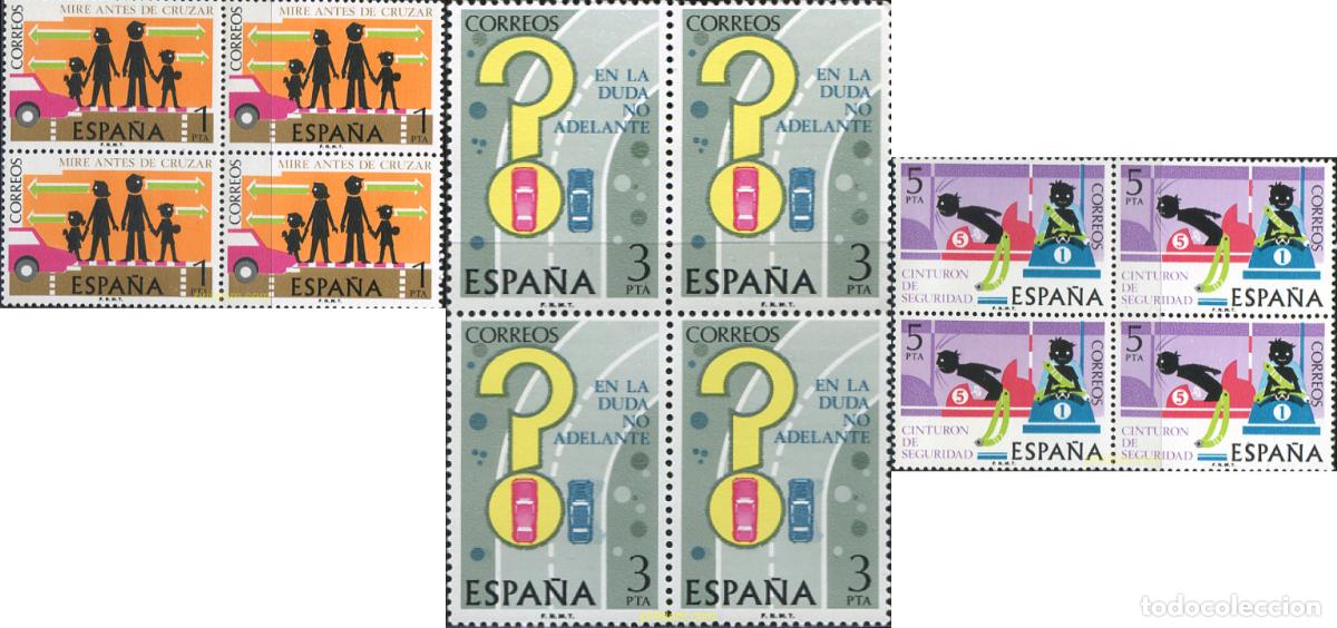 Francobolli: 235856 MNH ESPA&Ntilde;A 1976 SEGURIDAD VIAL