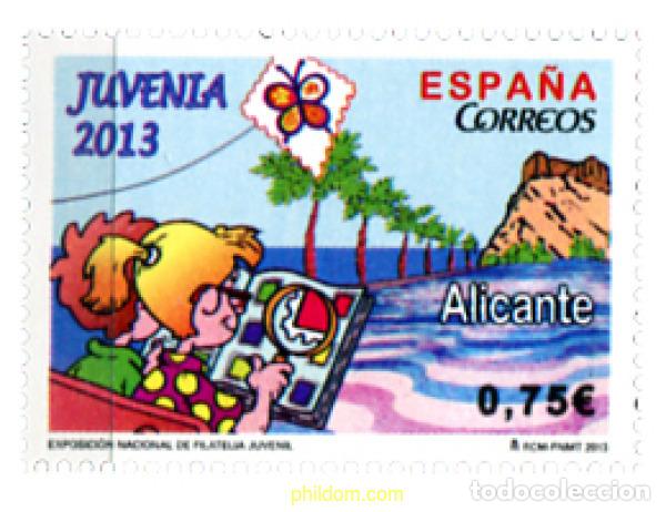 Sellos: 306985 MNH ESPA&Ntilde;A 2013 JUVENIA 2013 - ALICANTE