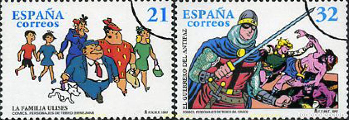 Francobolli: 7210 MNH ESPA&Ntilde;A 1997 COMICS