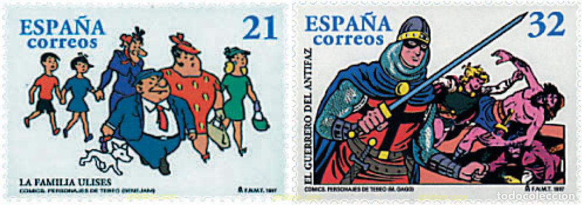 Francobolli: 83248 MNH ESPA&Ntilde;A 1997 COMICS