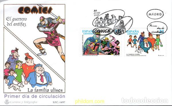 Francobolli: 418687 MNH ESPA&Ntilde;A 1997 COMICS
