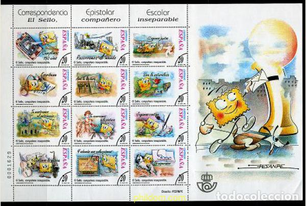 Francobolli: 7151 MNH ESPA&Ntilde;A 1999 CORRESPONDENCIA EPISTOLAR ESCOLAR