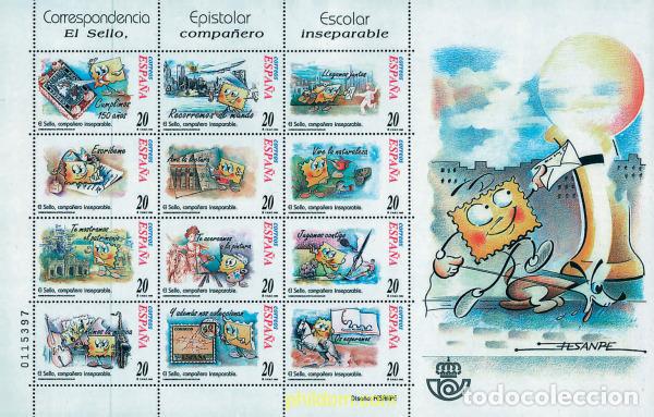 Francobolli: 94577 MNH ESPA&Ntilde;A 1999 CORRESPONDENCIA EPISTOLAR ESCOLAR