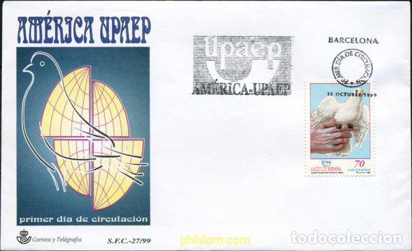Francobolli: 250307 MNH ESPA&Ntilde;A 1999 AMERICA-UPAEP 1999 - EL NUEVO MILENIO SIN ARMAS