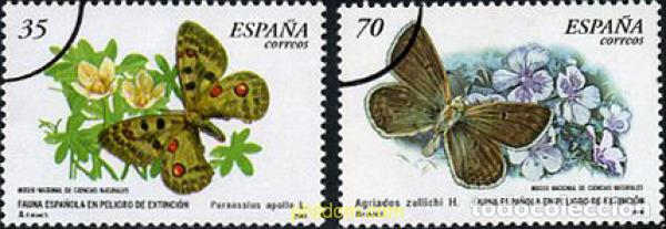 Sellos: 7131 MNH ESPA&Ntilde;A 2000 FAUNA ESPA&Ntilde;OLA EN PELIGRO DE EXTINCION