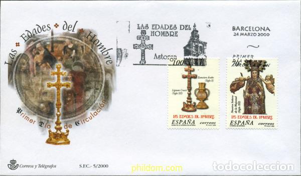 Sellos: 250319 MNH ESPA&Ntilde;A 2000 LAS EDADES DEL HOMBRE