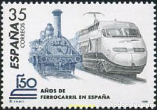 Timbres: 83204 MNH ESPA&Ntilde;A 1998 150 ANIVERSARIO DEL FERROCARRIL