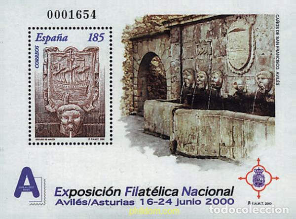 Sellos: 85671 MNH ESPA&Ntilde;A 2000 EXFILNA 2000. EXPOSICION FILATELICA NACIONAL
