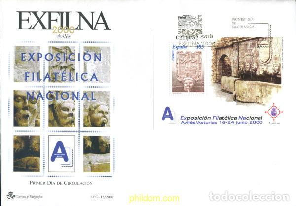 Sellos: 244602 MNH ESPA&Ntilde;A 2000 EXFILNA 2000. EXPOSICION FILATELICA NACIONAL