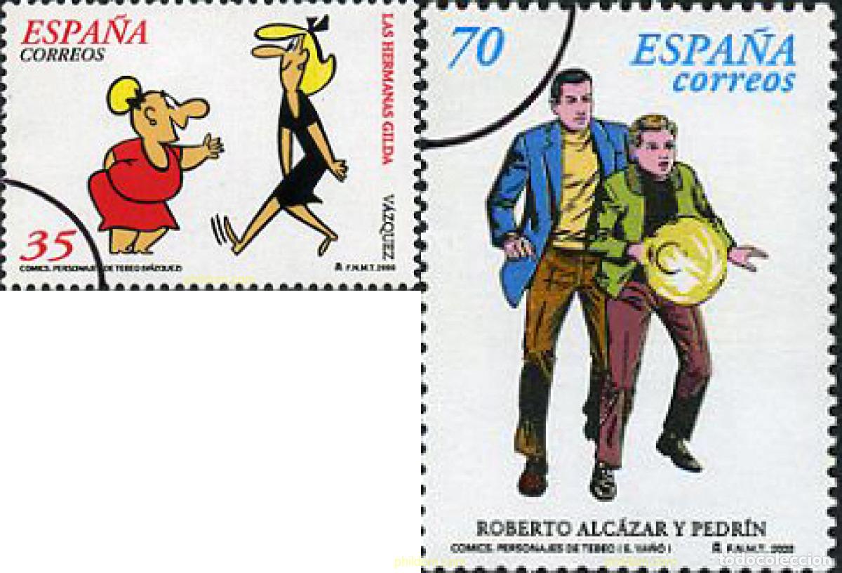Sellos: 7139 MNH ESPA&Ntilde;A 2000 COMICS