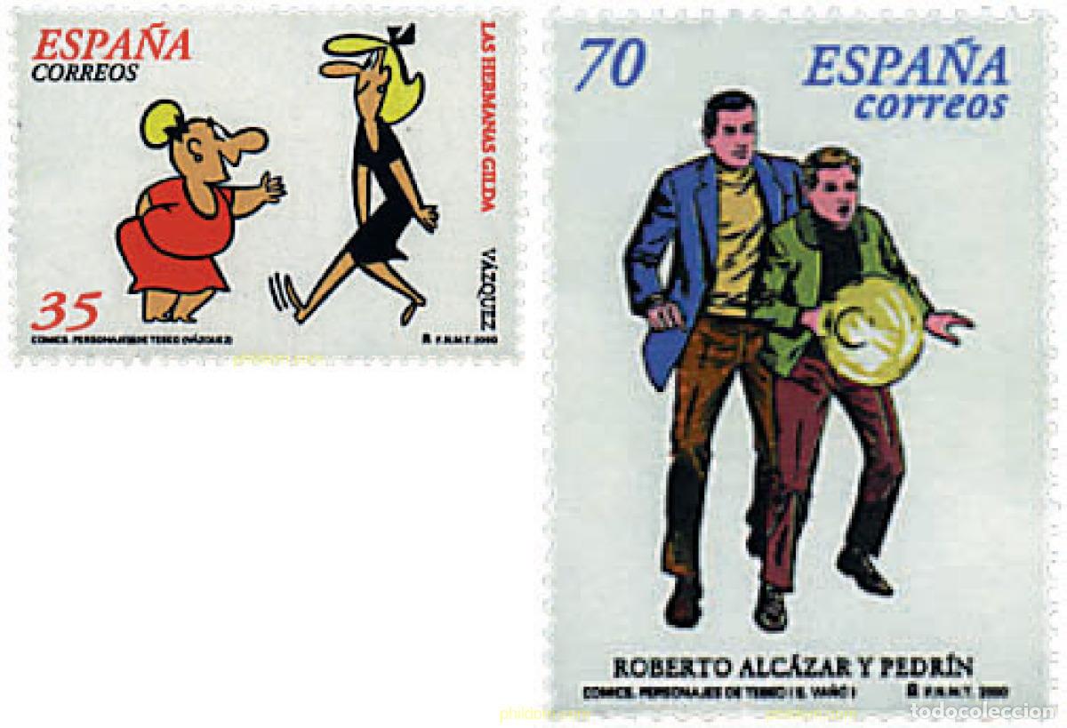 Sellos: 83137 MNH ESPA&Ntilde;A 2000 COMICS