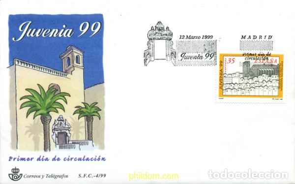 Timbres: 244546 MNH ESPA&Ntilde;A 1999 JUVENIA 99. EXPOSICION NACIONAL DE FILATELIA JUVENIL