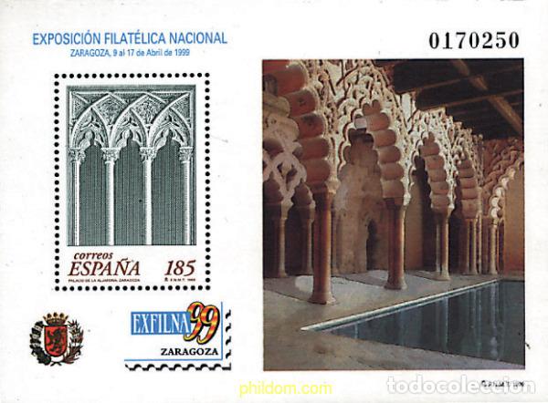 Francobolli: 85664 MNH ESPA&Ntilde;A 1999 EXFILNA 99. EXPOSICION FILATELICA NACIONAL
