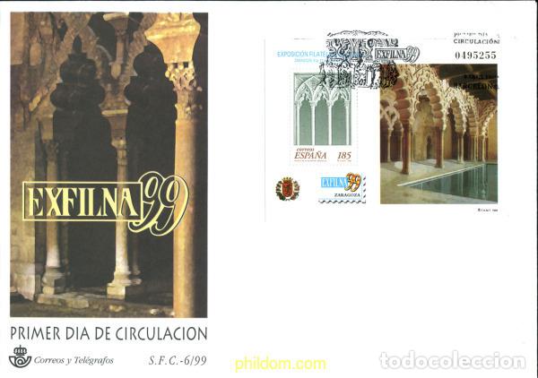Francobolli: 244555 MNH ESPA&Ntilde;A 1999 EXFILNA 99. EXPOSICION FILATELICA NACIONAL