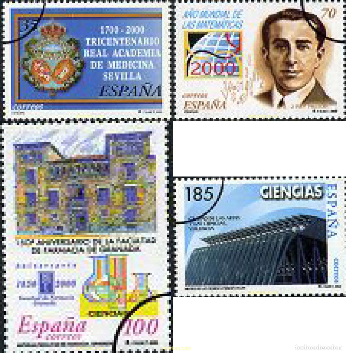Sellos: 7138 MNH ESPA&Ntilde;A 2000 CIENCIAS