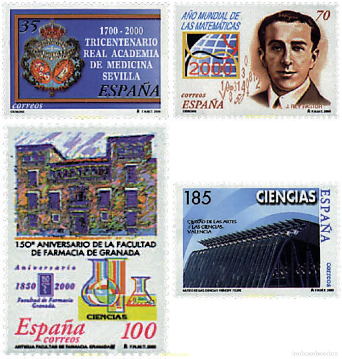 Sellos: 83138 MNH ESPA&Ntilde;A 2000 CIENCIAS
