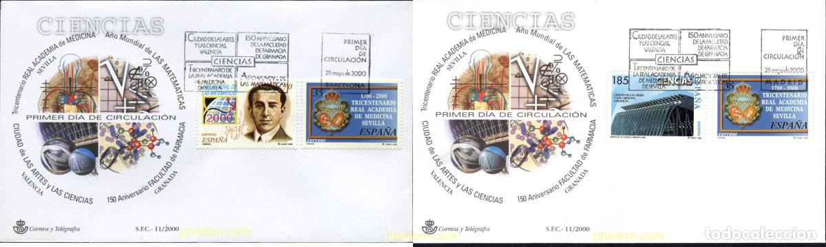 Sellos: 250316 MNH ESPA&Ntilde;A 2000 CIENCIAS