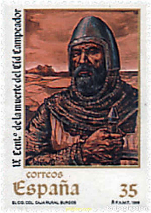 Francobolli: 83157 MNH ESPA&Ntilde;A 1999 900 ANIVERSARIO DE LA MUERTE DEL CID CAMPEADOR