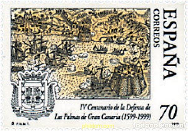 Francobolli: 83154 MNH ESPA&Ntilde;A 1999 4 CENTENARIO DE LA DEFENSA DE LAS PALMAS DE GRAN CANARIA