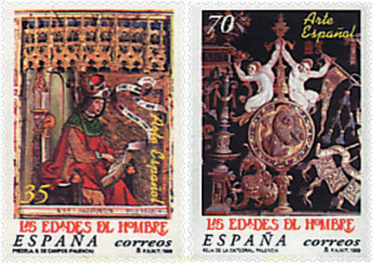 Francobolli: 83151 MNH ESPA&Ntilde;A 1999 ARTE ESPA&Ntilde;OL. LAS EDADES DEL HOMBRE